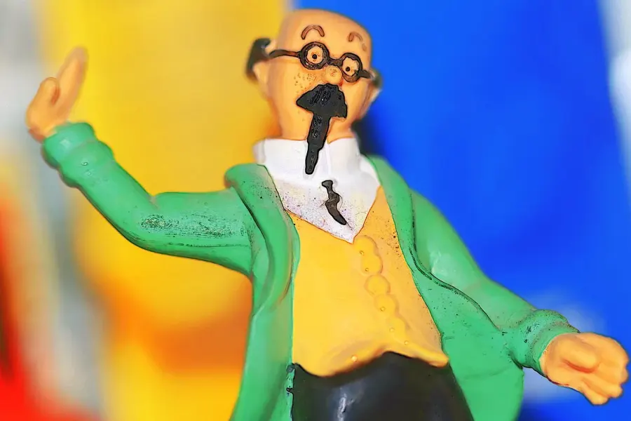 La carte Professeur Tournesol