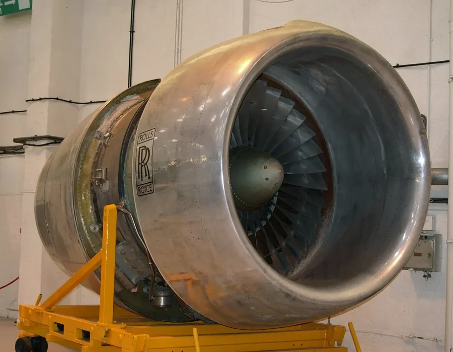 La carte Rolls-Royce RB211