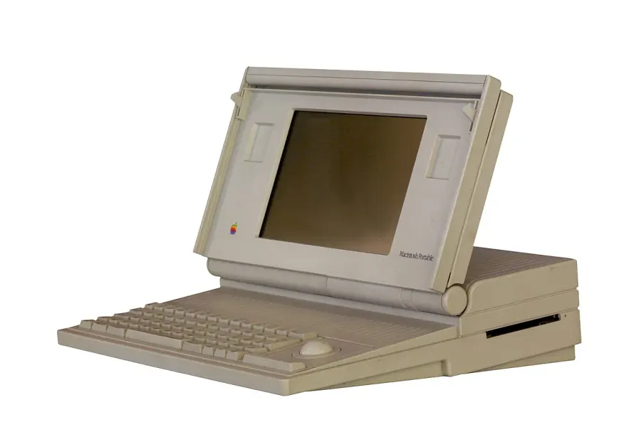 The Macintosh Portable card