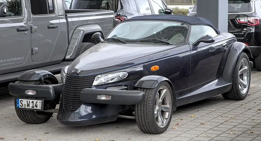 The Plymouth Prowler card