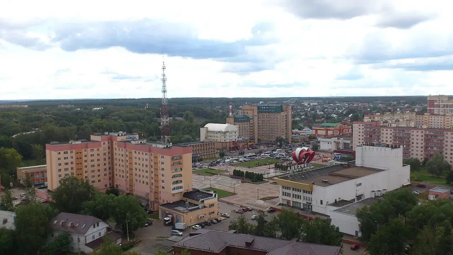 La carte Naro-Fominsk