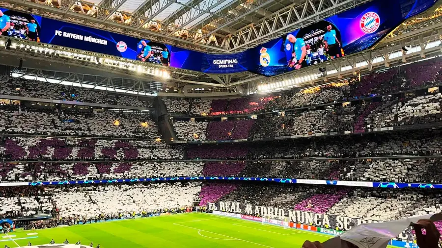 La carte Bernabéu