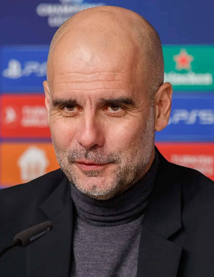 La carte Pep Guardiola