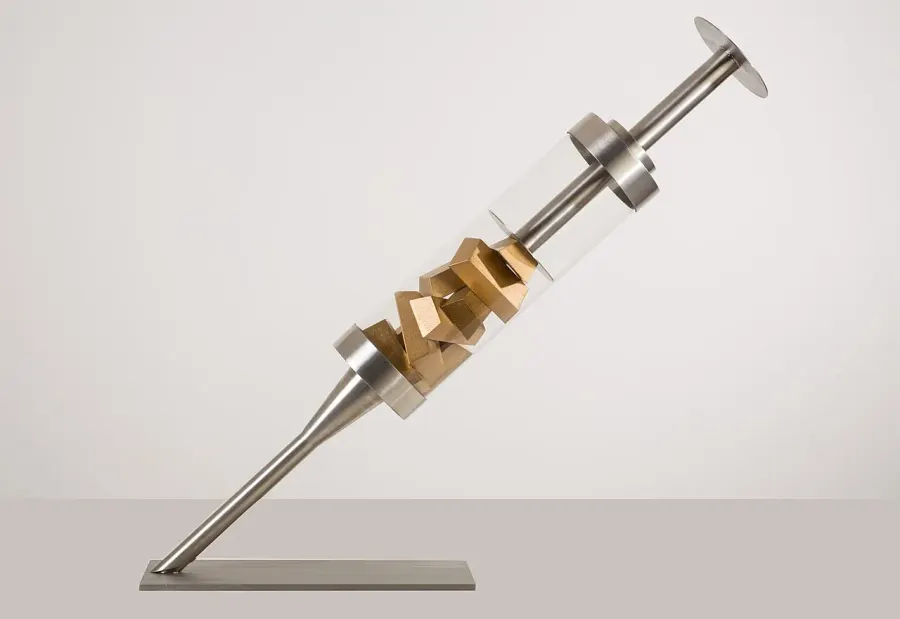 The Hypodermic needle model card