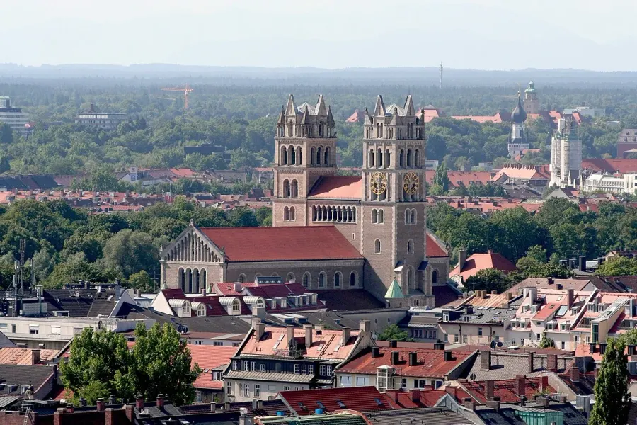 The St. Maximilian, Munich card