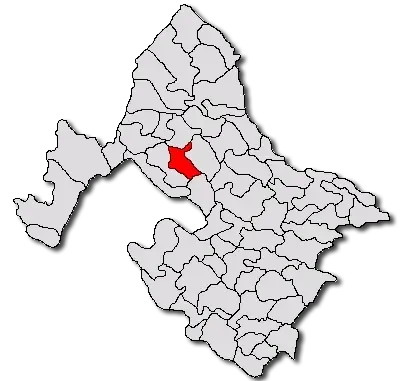 La carte Izvoru Bârzii