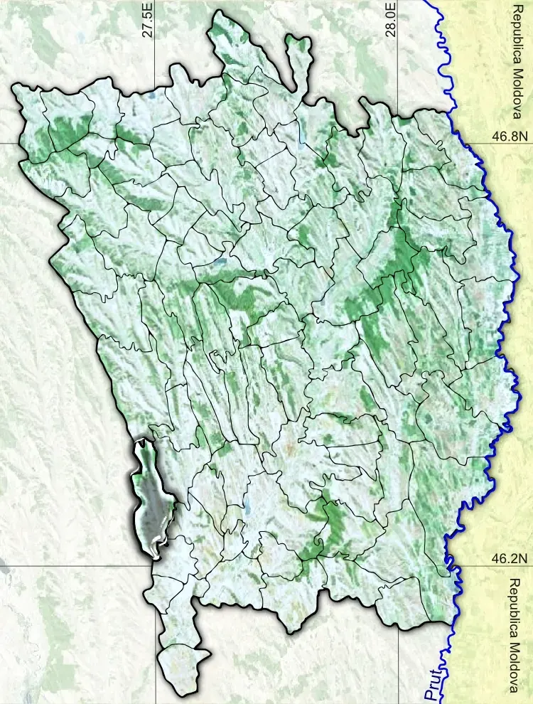 La carte Coroiești