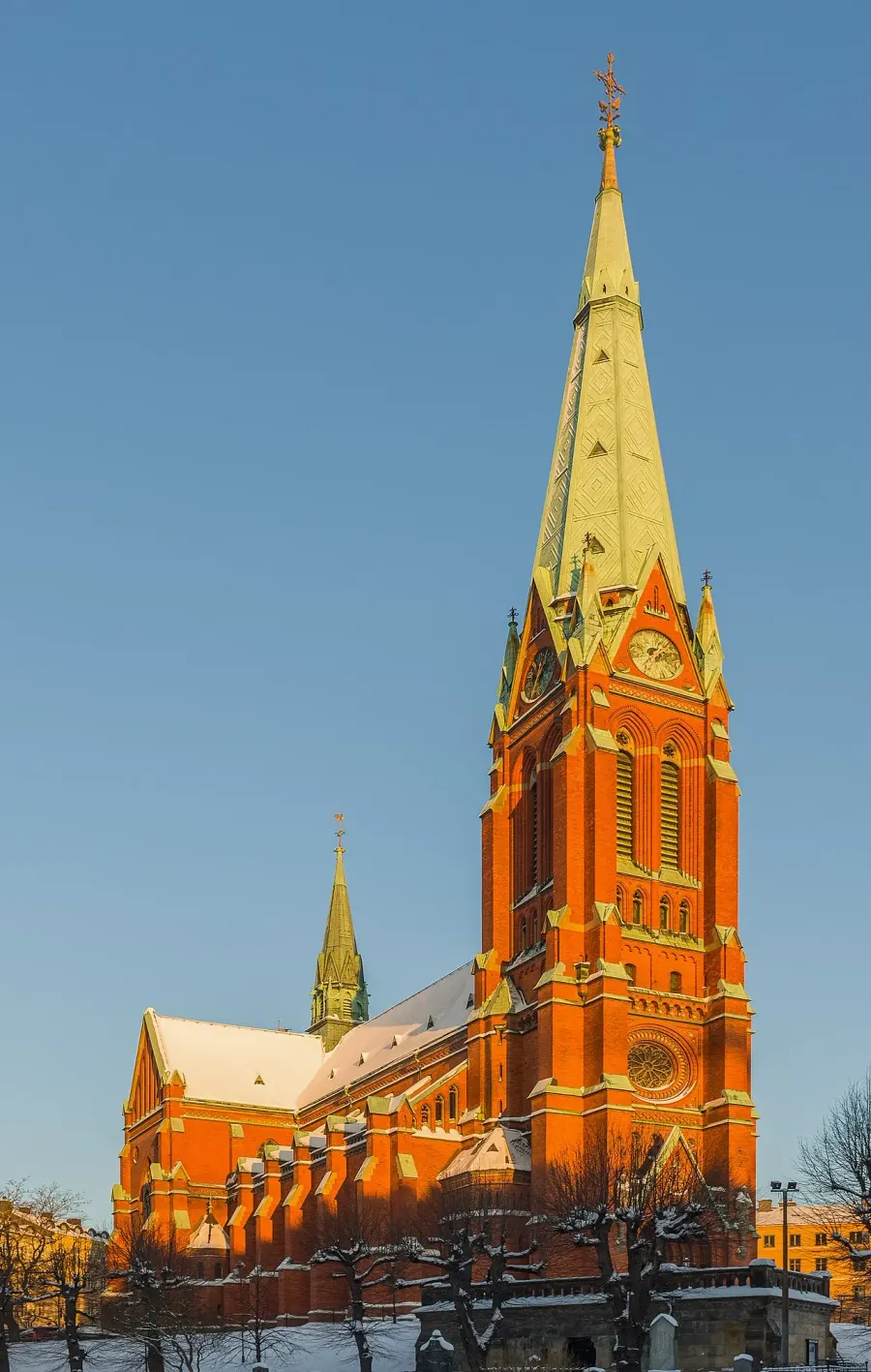 La carte Église Saint-Jean de Stockholm