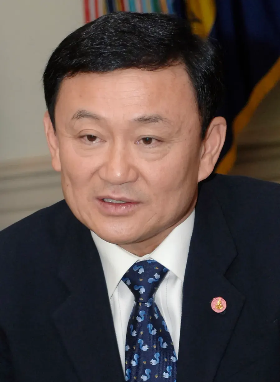 La carte Thaksin Shinawatra