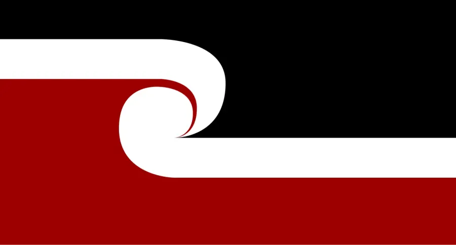 La carte Drapeau national maori
