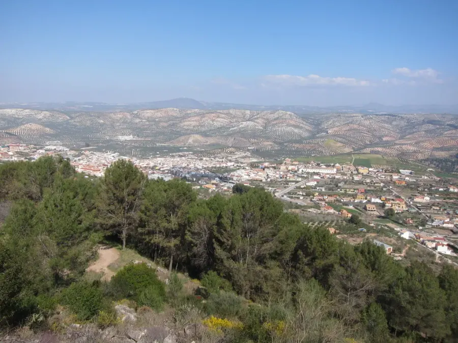 The Cuevas de San Marcos card