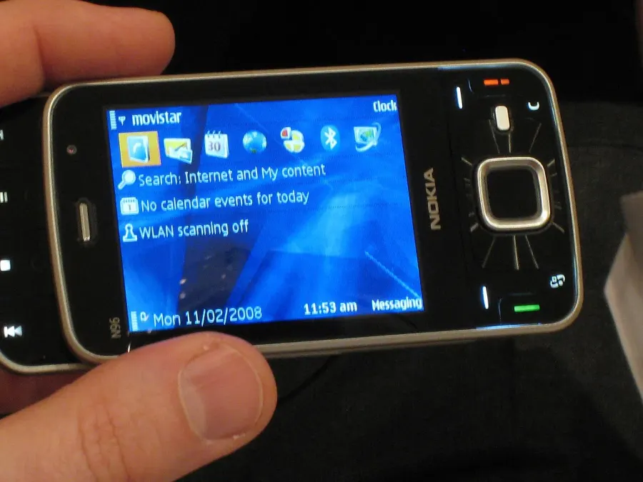 The Nokia N96 card
