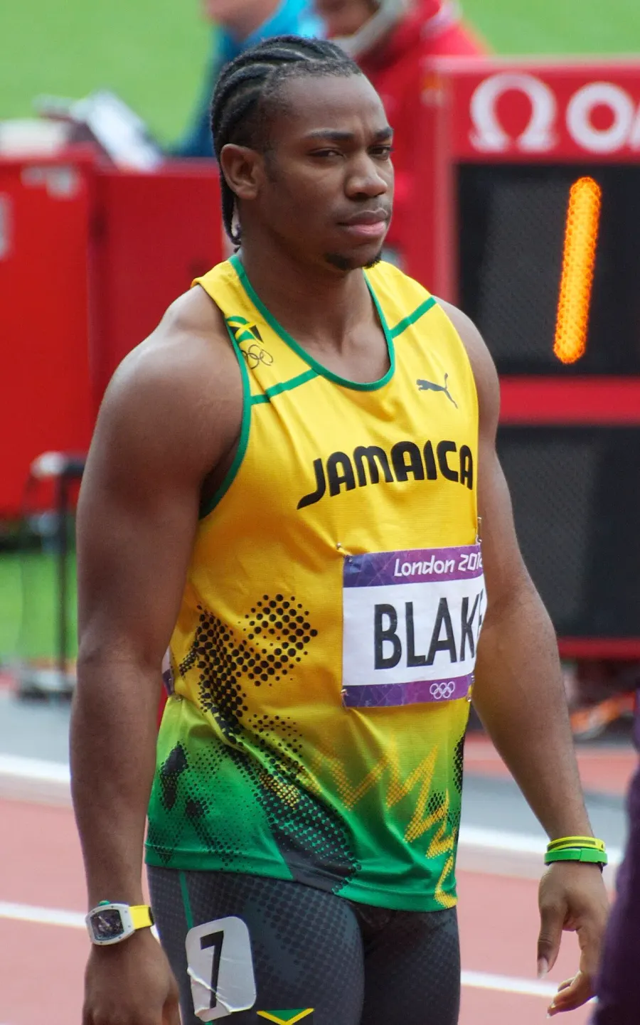 La carte Yohan Blake