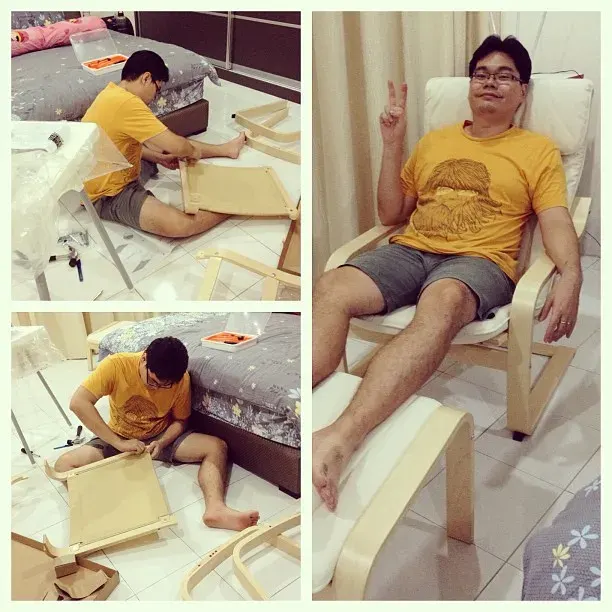 The IKEA effect card