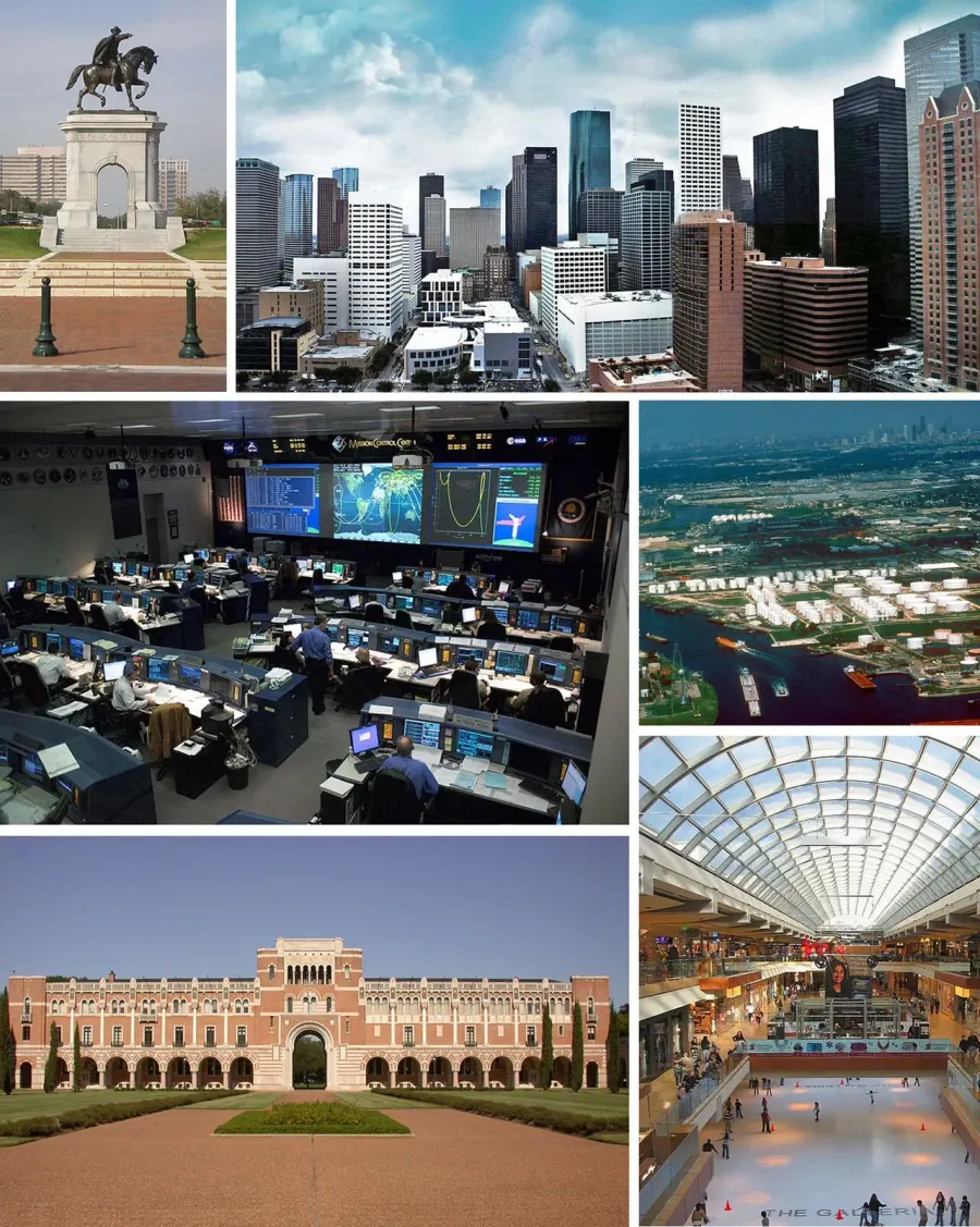 La carte Houston