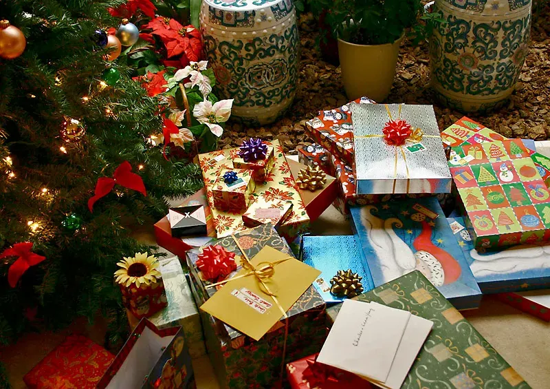 La carte Cadeau de Noël