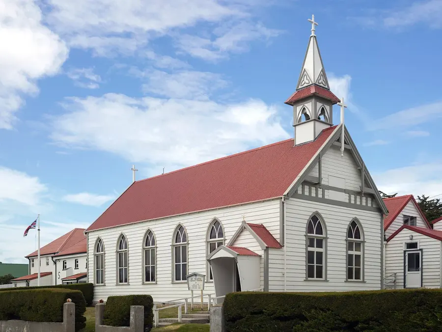 The St. Mary's Church, Falkland Islands card
