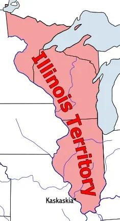 The Illinois Territory card