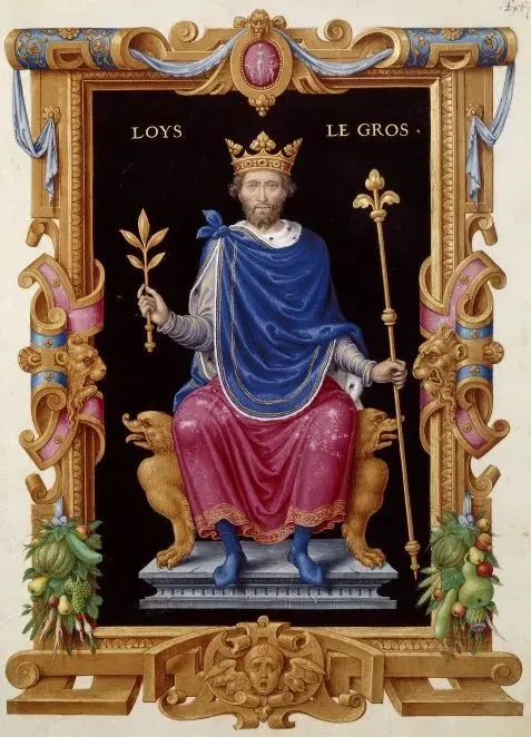 The Louis VI of France card