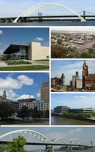 La carte Quad Cities