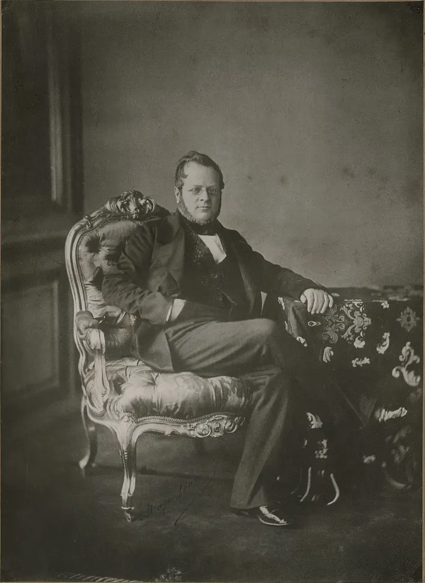 The Camillo Benso, Count of Cavour card