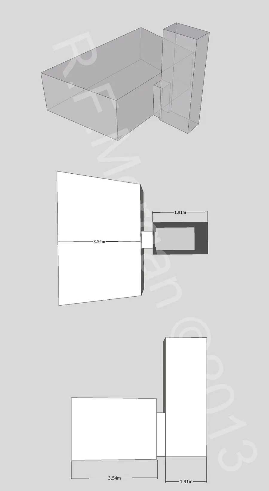 La carte KV44