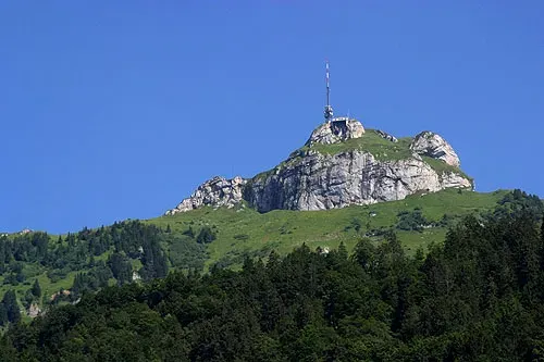 La carte Hoher Kasten