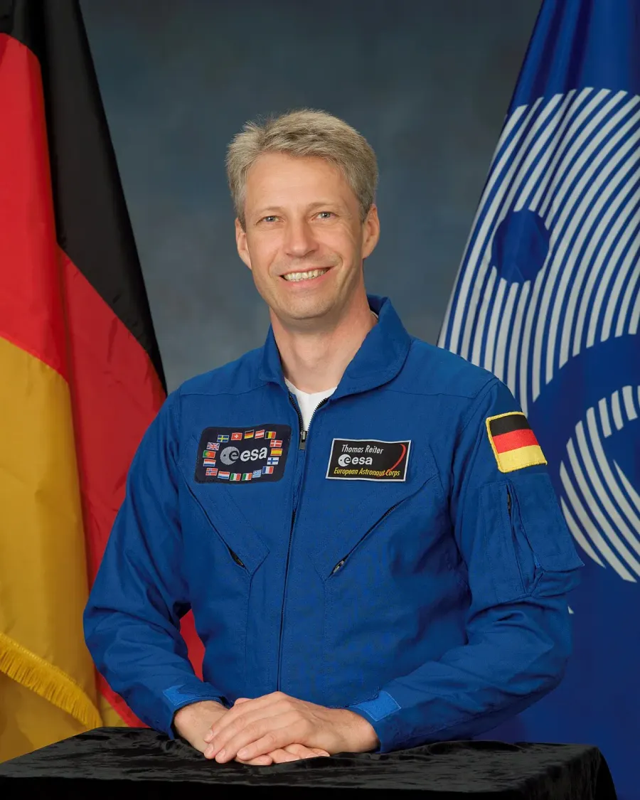 La carte Thomas Reiter