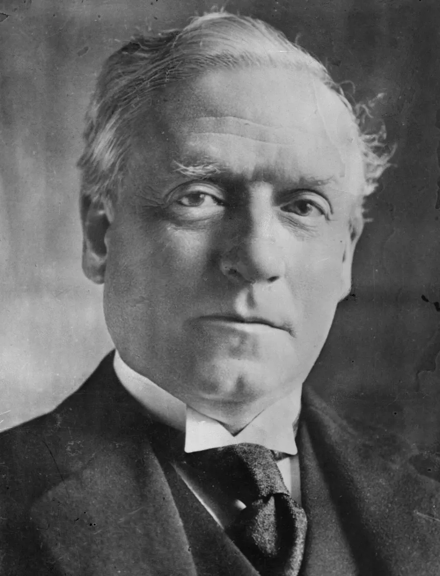 The H. H. Asquith card