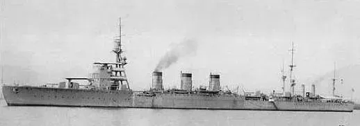 The Nagara-class cruiser card