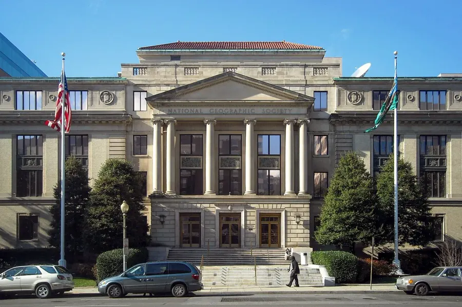 La carte National Geographic Society