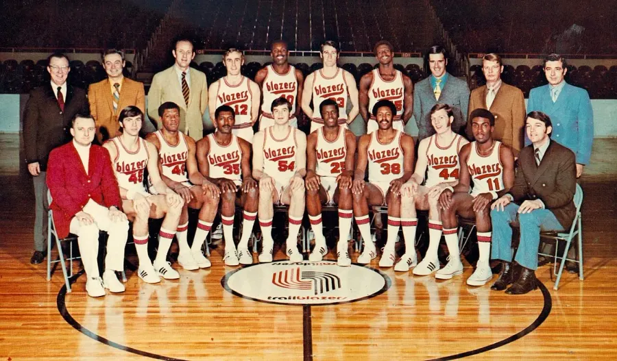 The Portland Trail Blazers card
