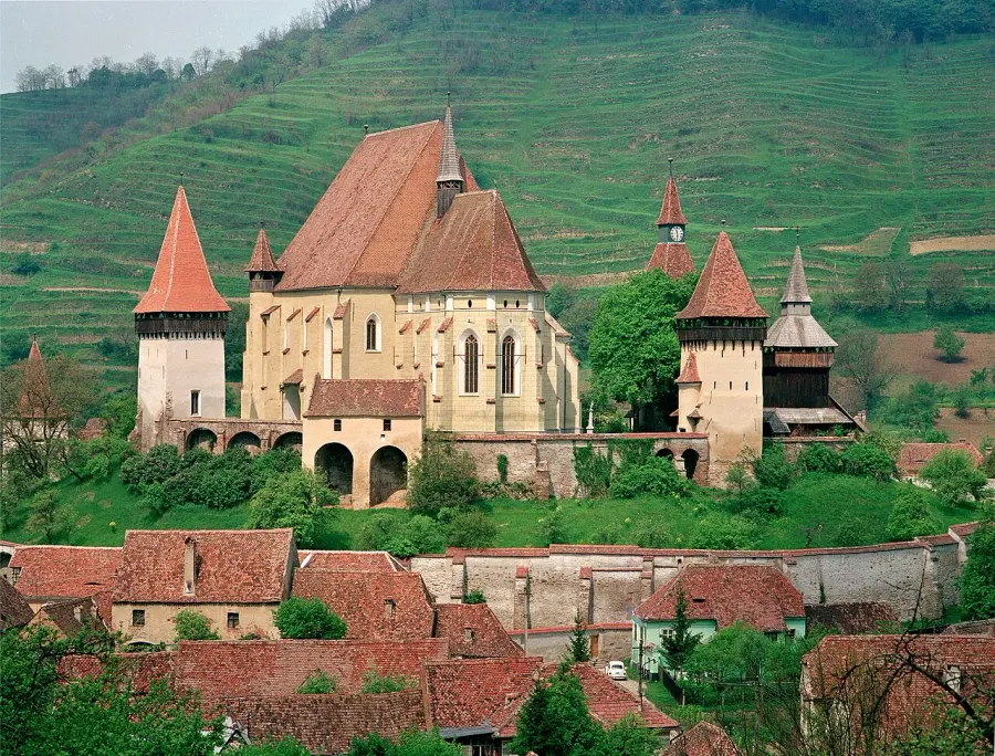 La carte Église fortifiée de Biertan