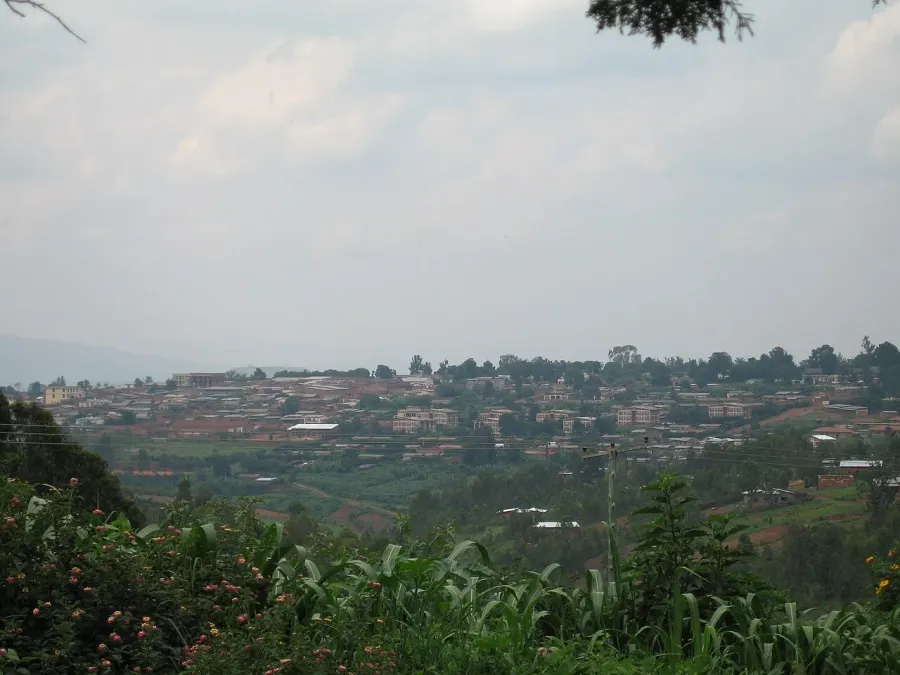 La carte Gitega