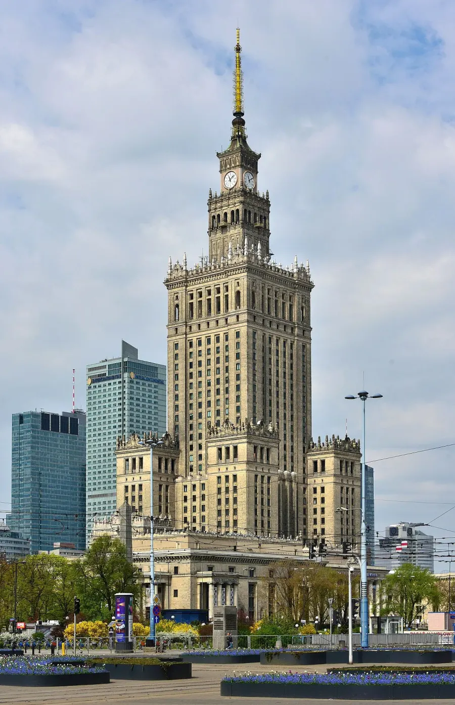 La carte Palais de la culture et de la science