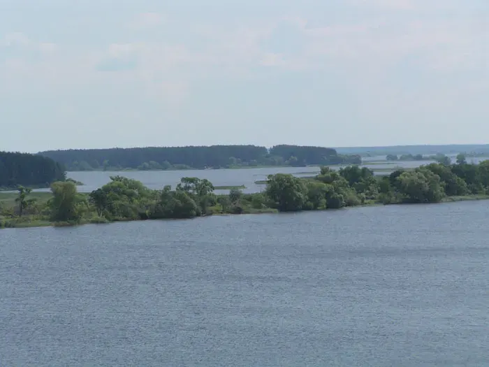 La carte Réservoir d'Ivankovo