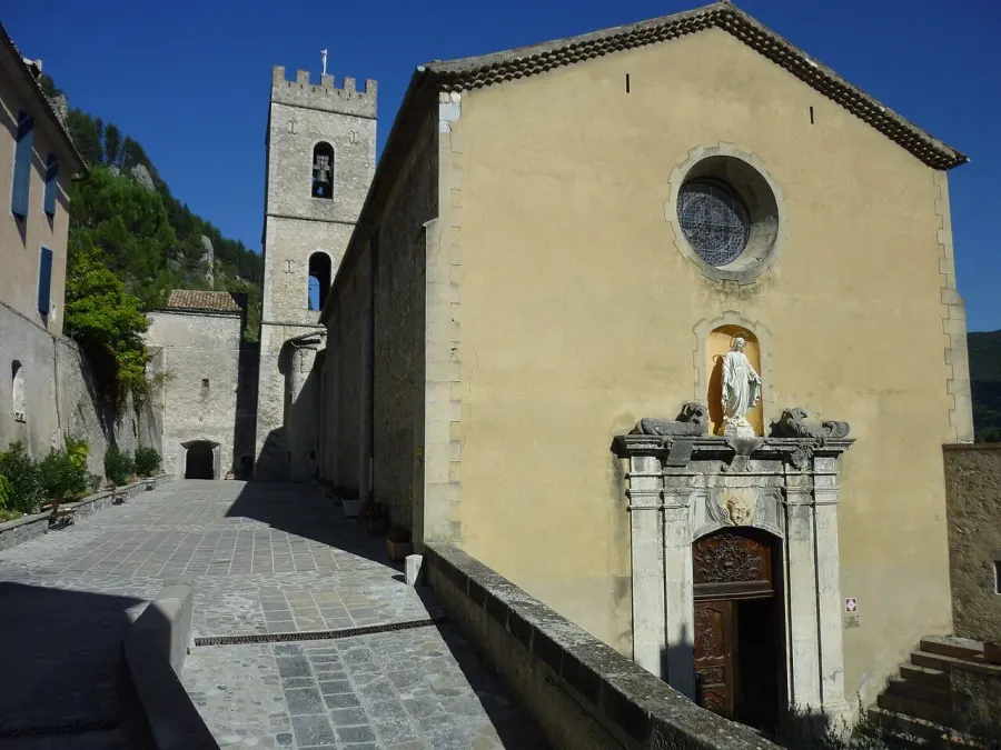 La carte Cathédrale Notre-Dame-de-l'Assomption d'Entrevaux