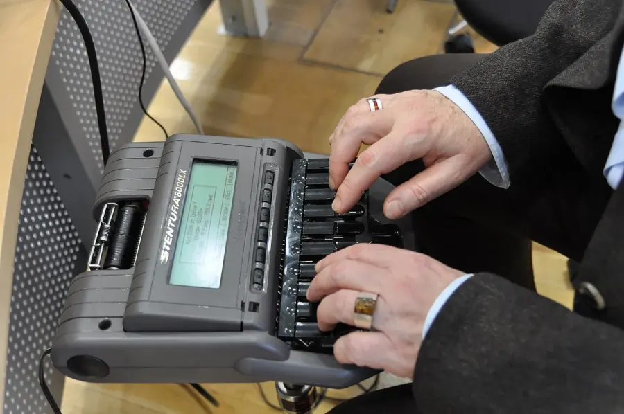 The Stenotype card
