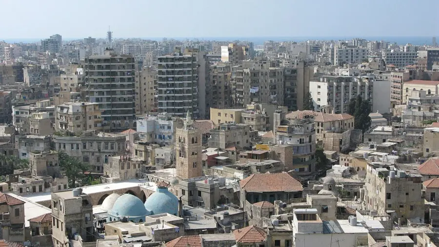 La carte Tripoli
