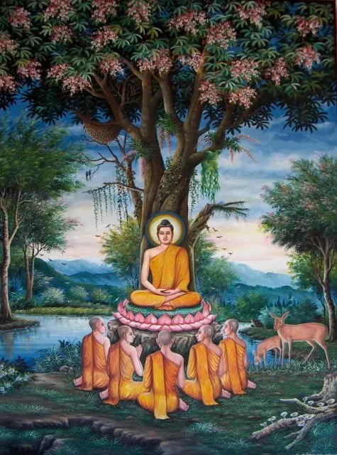 The Four Noble Truths card