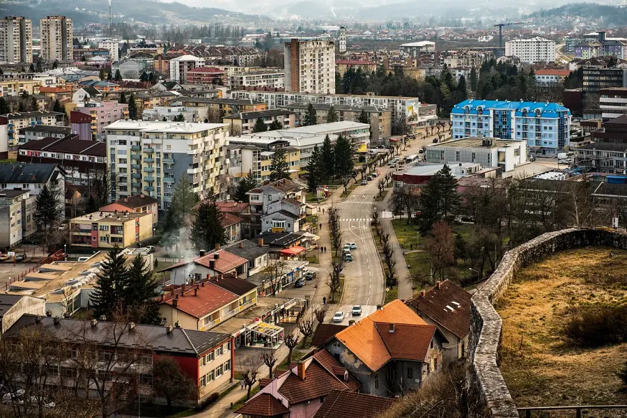La carte Doboj