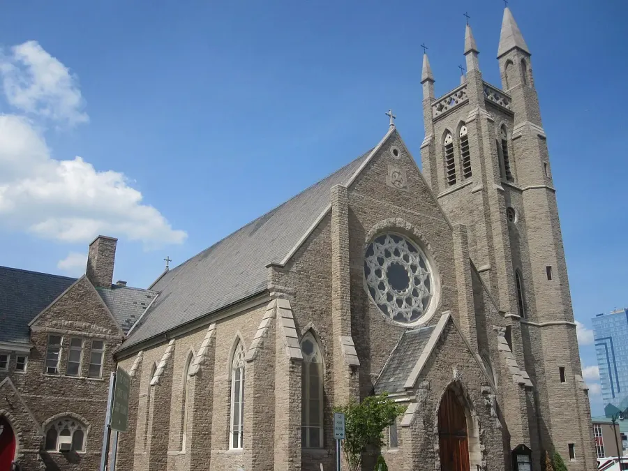 La carte Église Saint-Pierre de Niagara Falls