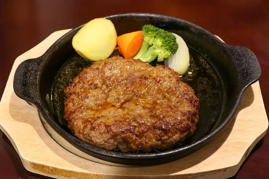La carte Steak de Hambourg
