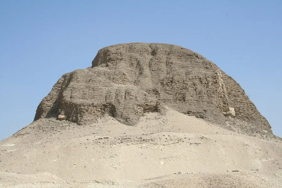 The Pyramid of Senusret II card