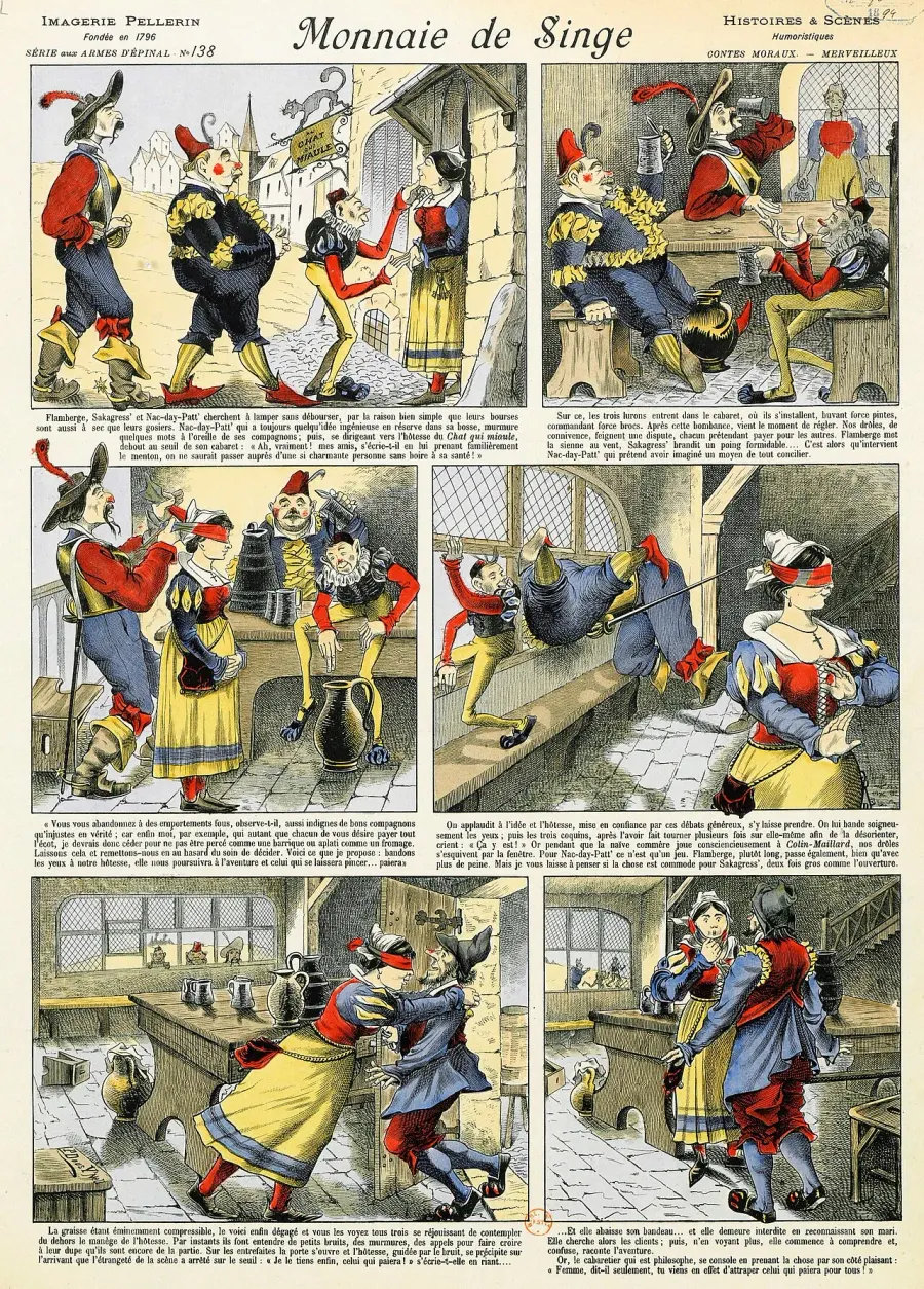 La carte Imposture