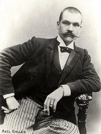 La carte Akseli Gallen-Kallela