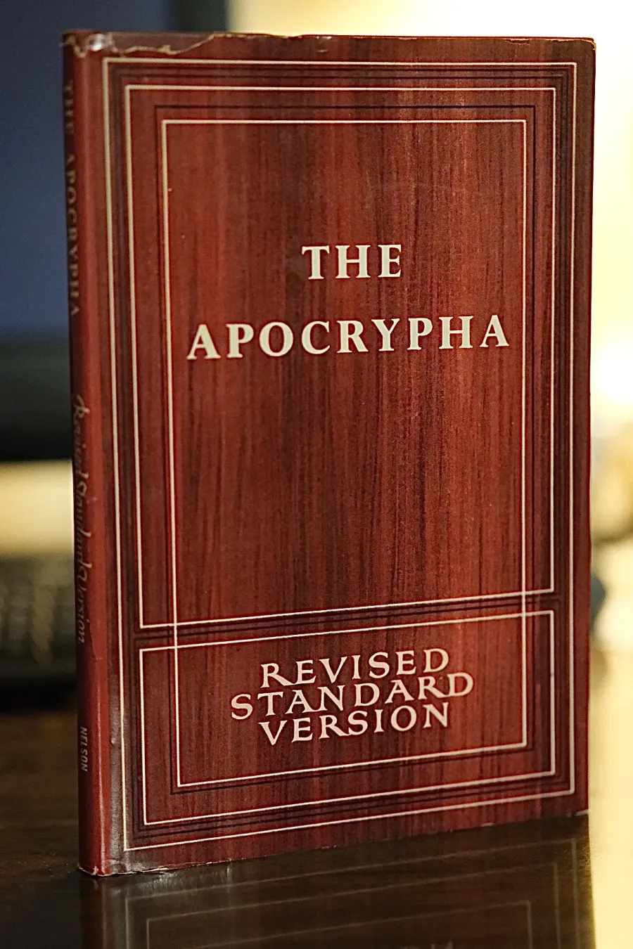 The Biblical apocrypha card