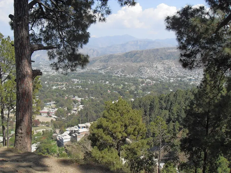 La carte Abbottabad
