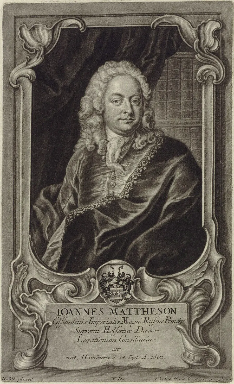 La carte Johann Mattheson
