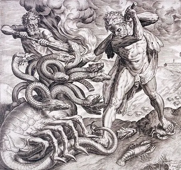 The Lernaean Hydra card